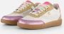 Vingino Metallic Sneakers roze Leer Dames - Thumbnail 3
