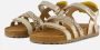 VINGINO Vienna leren sandalen goud metallic Leer Meerkleurig 27 - Thumbnail 13