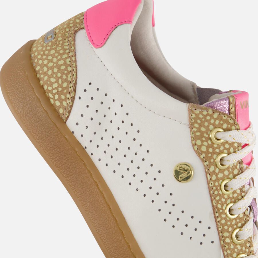 Vingino Metallic Sneakers roze Leer Dames - Foto 2