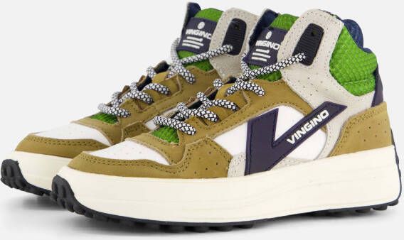 VINGINO Vito Mid Sneakers groen Leer