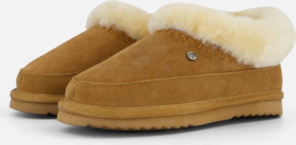 Warmbat Barraba Women Suede Cognac Dames Sloffen Cogna - Foto 3