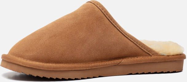 Warmbat Classic Pantoffels cognac Suede