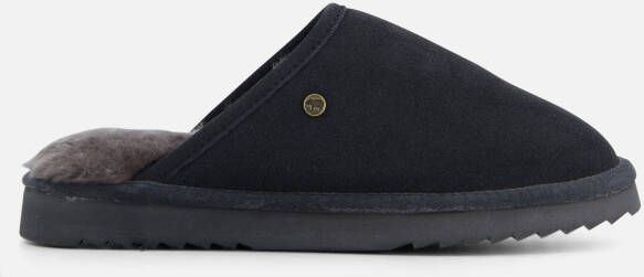 Warmbat Classic Unisex Suede Heren Sloffen Charcoal