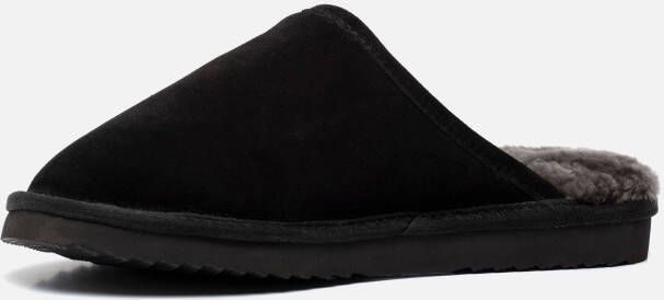 Warmbat Classic Pantoffels zwart Suede