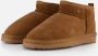 WARMBAT Vachtlaarzen Dames Durack Maat: 39 Materiaal: Suède Kleur: Cognac - Thumbnail 4
