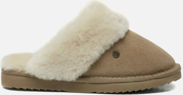 Warmbat Flurry Pantoffels bruin Suede