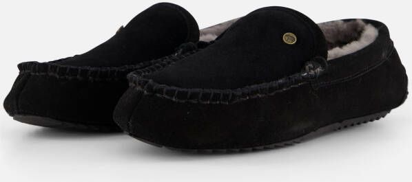 WARMBAT Pantoffels Heren Earlwood Maat: 44 Materiaal: Suède Kleur: Zwart - Foto 8