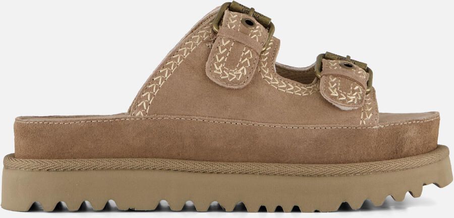 Warmbat Balgarup Exclusief Slippers taupe Suède - Foto 4