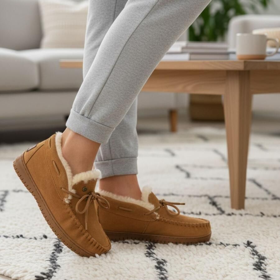 Warmbat Pantoffels Bunya BNY341025 Cognac Bruin - Foto 2