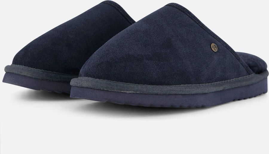 WARMBAT Pantoffels Classic Unisex Maat: 48 Materiaal: Suède Kleur: Blauw - Foto 6
