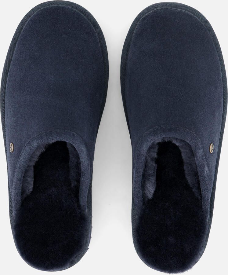 WARMBAT Pantoffels Classic Unisex Maat: 48 Materiaal: Suède Kleur: Blauw - Foto 4