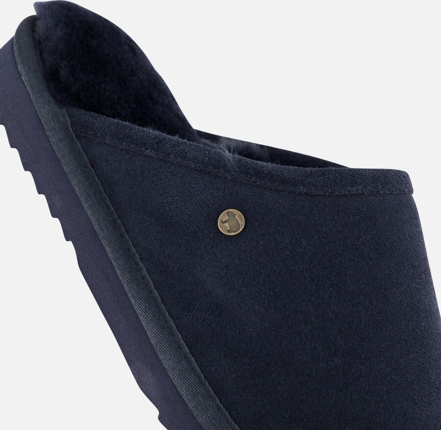 WARMBAT Pantoffels Classic Unisex Maat: 48 Materiaal: Suède Kleur: Blauw - Foto 3