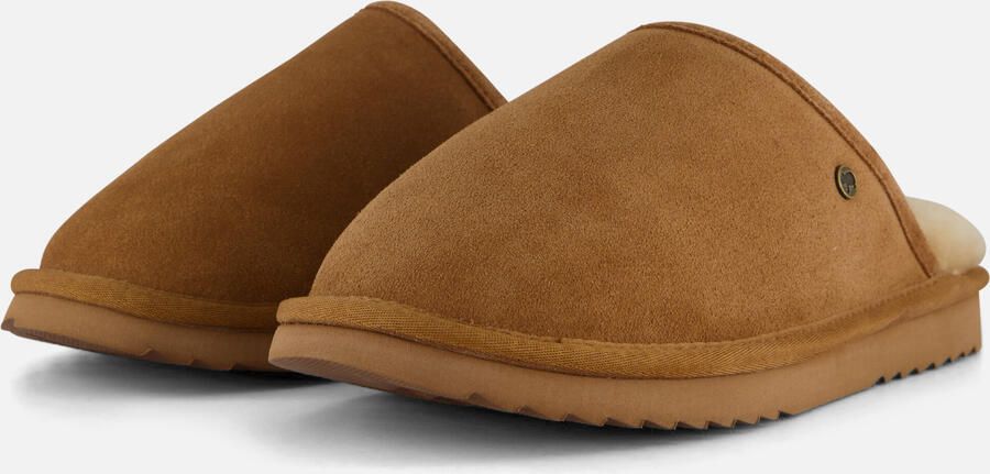 WARMBAT Pantoffels Heren Classic Unisex Maat: 39 Materiaal: Suède Kleur: Camel - Foto 8