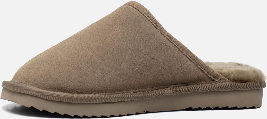 WARMBAT Pantoffels Heren Classic Unisex Maat: 48 Materiaal: Suède Kleur: Groen - Foto 3