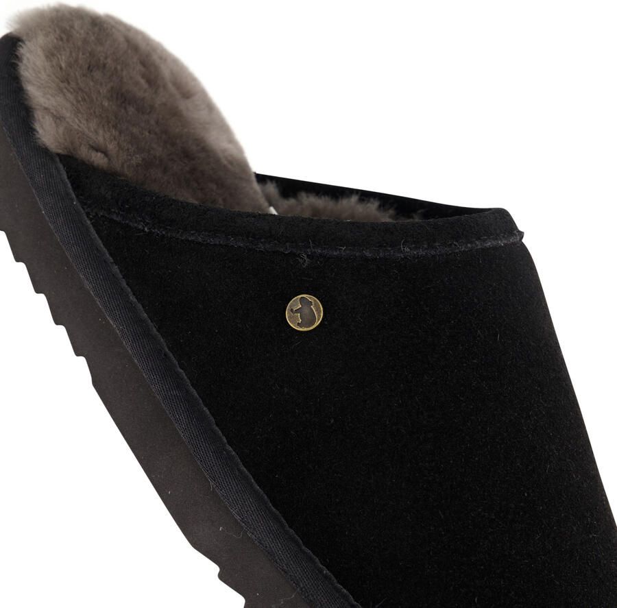 WARMBAT Pantoffels Classic Unisex Maat: 42 Materiaal: Suède Kleur: Zwart - Foto 8