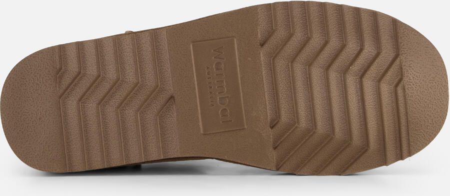 Warmbat Conner Men Suede Heren Sloffen Taupe Bruin - Foto 8