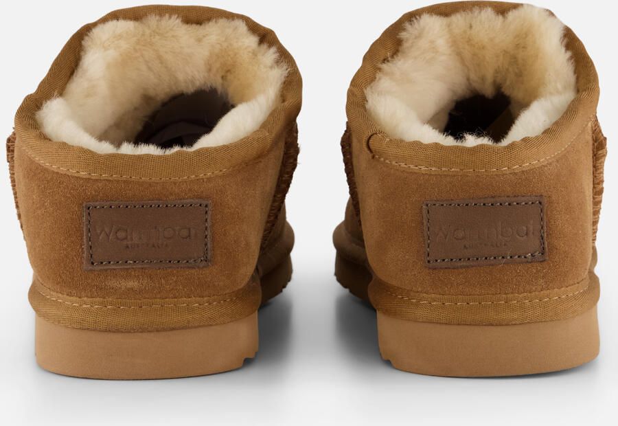 Warmbat Heren Suède Pantoffel voor de Herfst Brown - Foto 4