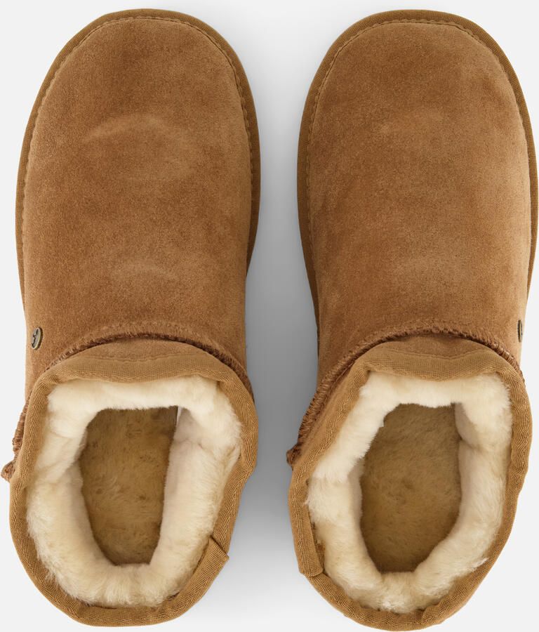 Warmbat Heren Suède Pantoffel voor de Herfst Brown - Foto 5