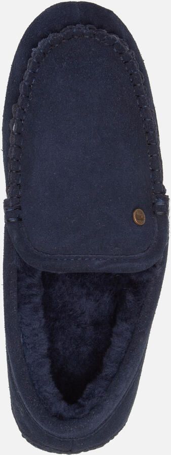 Warmbat Earlwood Suede Heren Pantoffels Dark navy - Foto 7