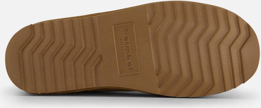 Warmbat Ebor Cognac heren pantoffel (gesloten hiel) bruin - Foto 4