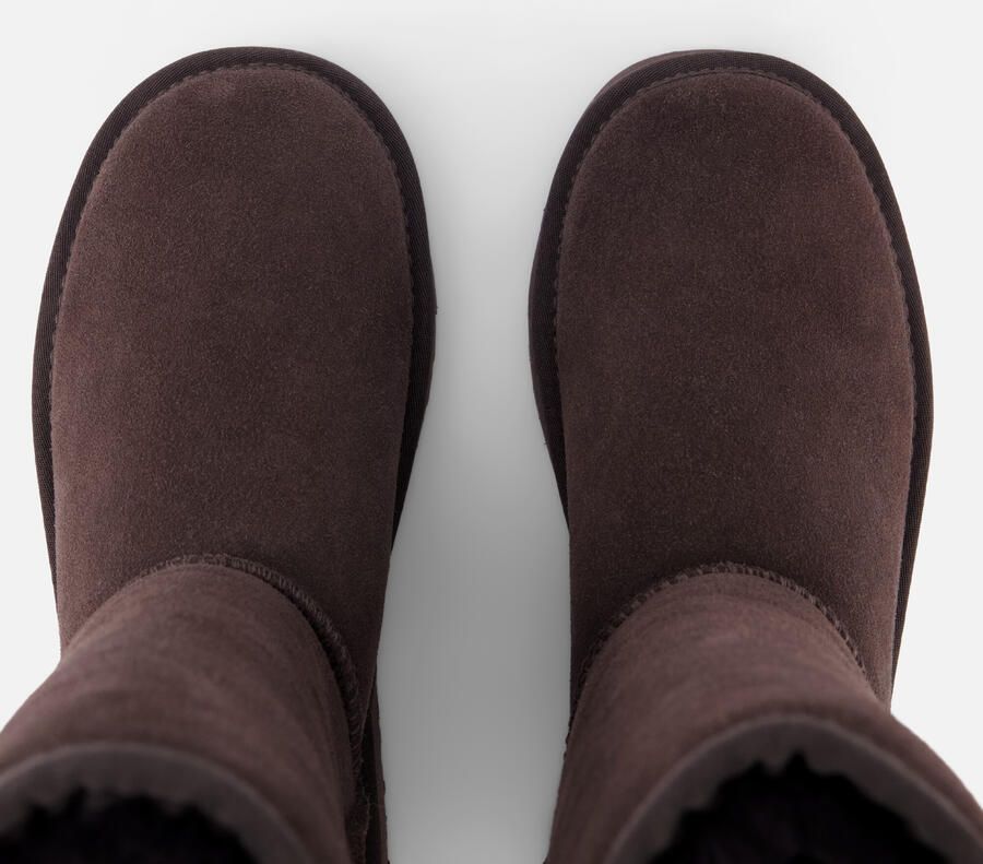 Warmbat Tamala Suede boot Dames Laarzen Bruin - Foto 4