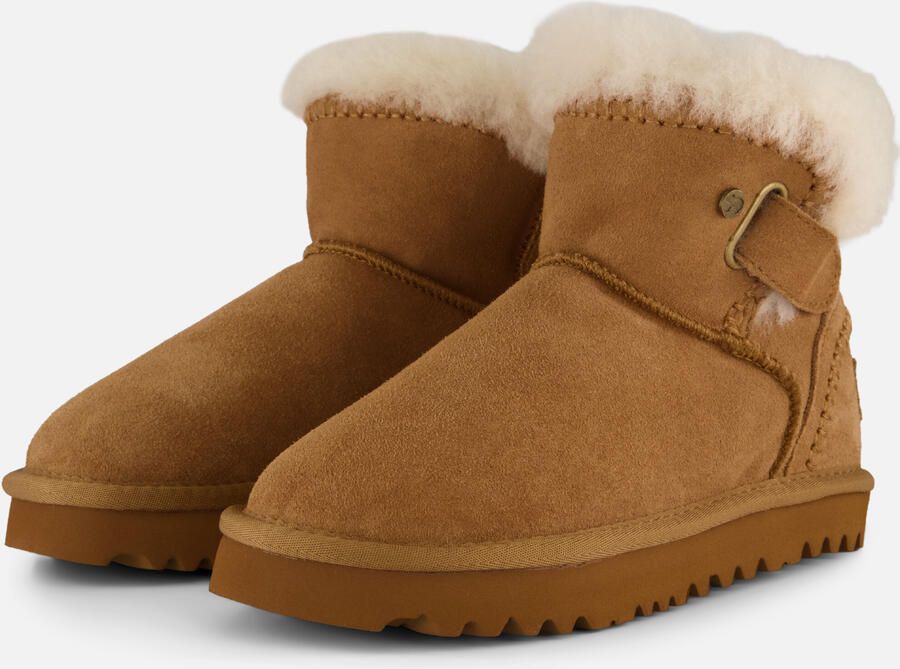 Warmbat Langlo Winterboots cognac Suede Dames - Foto 4