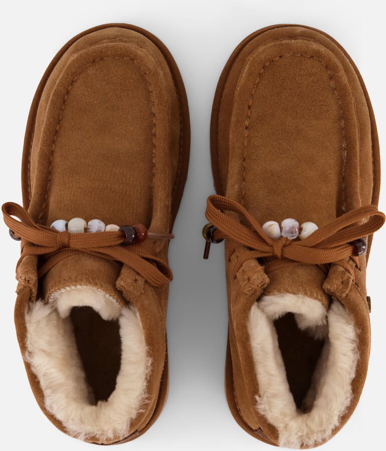 Warmbat Yeppoon Suede boot beads Dames Laarzen Cognac - Foto 3