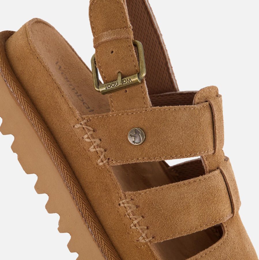 Warmbat Wenlock Suede Dames Sandalen Cognac - Foto 2
