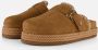 Warmbat Warrego Slippers cognac Suede Dames - Thumbnail 1