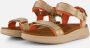 Woden Line Lite Sandalen beige Textiel Dames - Thumbnail 3