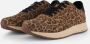 Woden Nicoline leopard sneakers bruin - Thumbnail 1