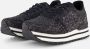 Woden Ronja Glitter Plateau Sneakers zwart - Thumbnail 1
