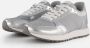 Woden Ronja Metallic Sneakers zilver Leer Dames - Thumbnail 7