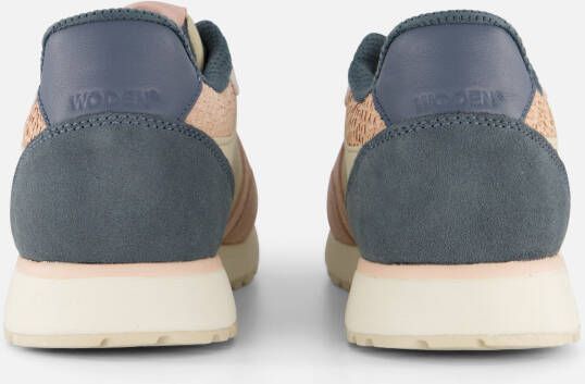 Woden Ronja Multi Sneakers beige Textiel