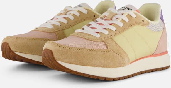 Woden Ronja Powder Sneakers beige Leer