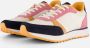 Woden Ronja Color-Blocked Leren Sneakers Multicolor Dames - Thumbnail 16