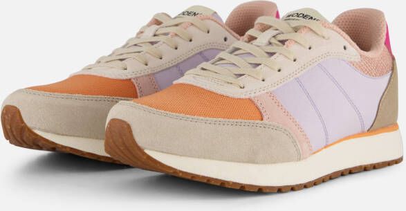 Woden Ronja Sneakers paars Leer Dames