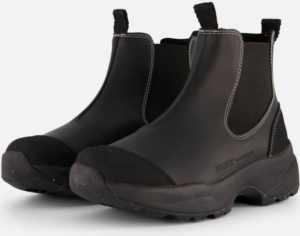 Woden Siri Waterproof Chelsea boots zwart