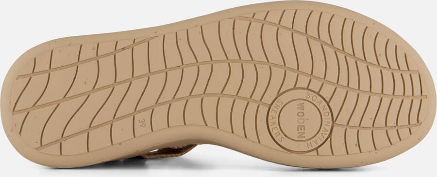 Woden Line Lite Sandalen beige Textiel Dames - Foto 6