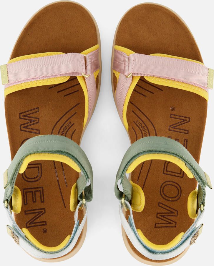 Woden Lite Sandaal met Arch Support Multicolor Dames - Foto 5