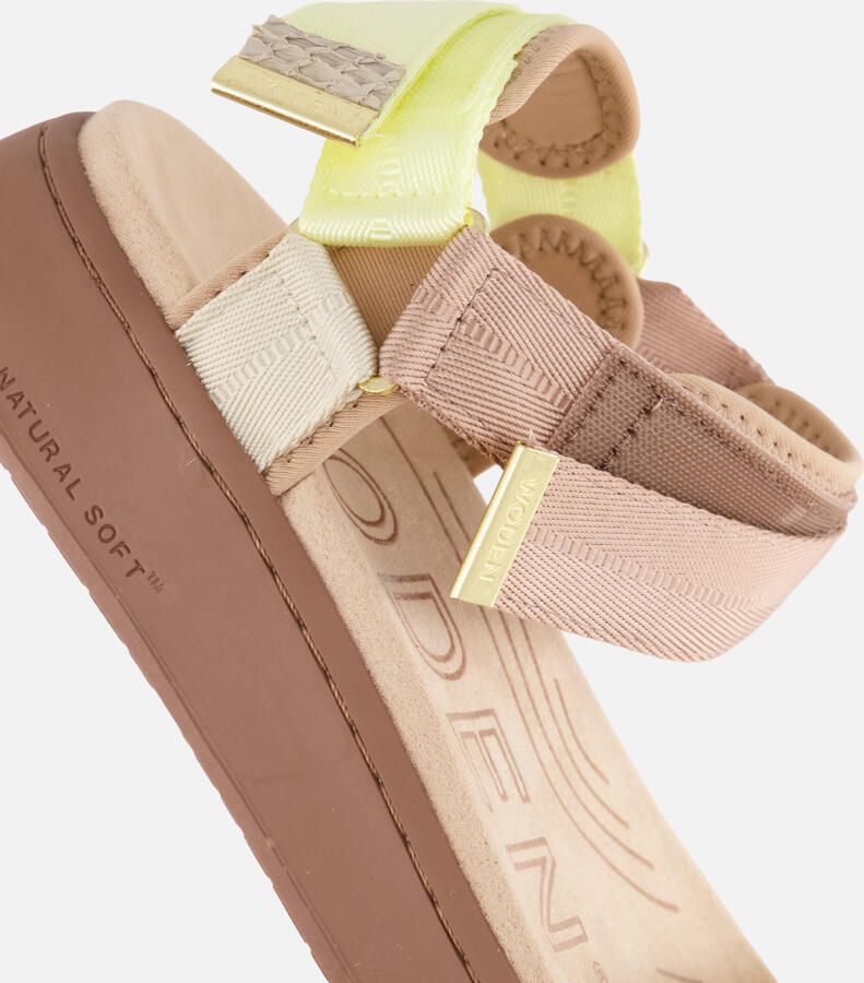 Woden Line Sandalen taupe - Foto 2