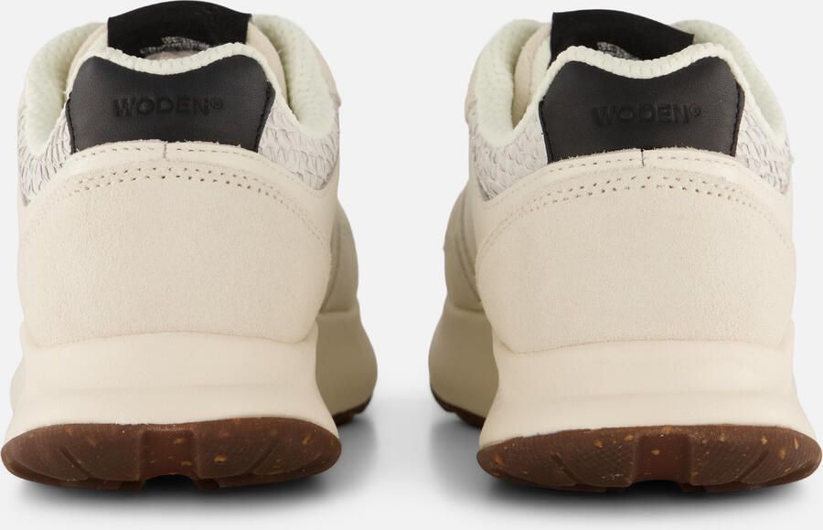 Woden Mathilde Runner Leather Sneakers Leren Sneaker Dames Wit - Foto 4