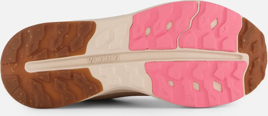 Woden Mathilde Runners Sneakers roze Suede - Foto 4