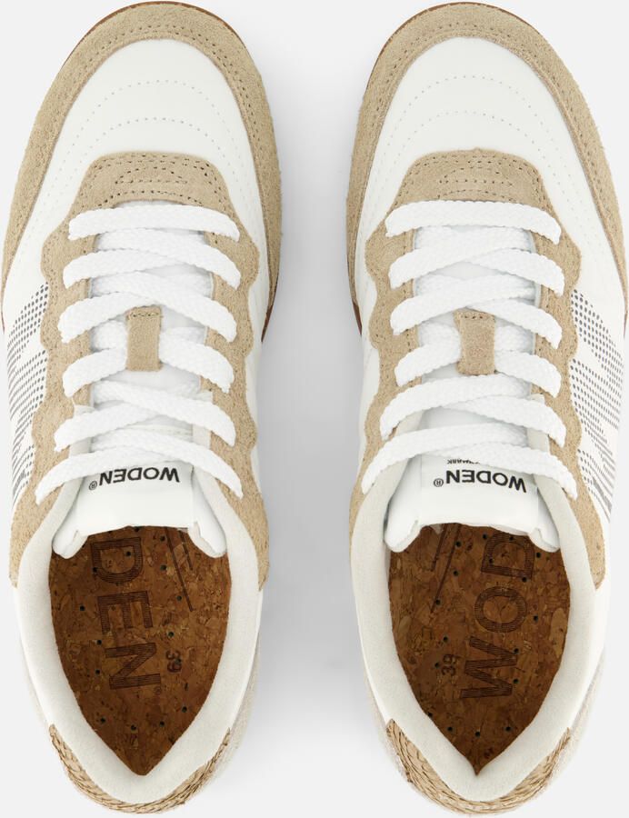 Woden Nanna Sneakers wit Leer - Foto 3