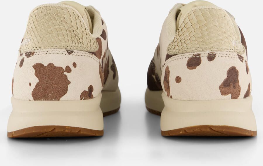 Woden Nicoline Cow Sneakers beige Suede Dames - Foto 4