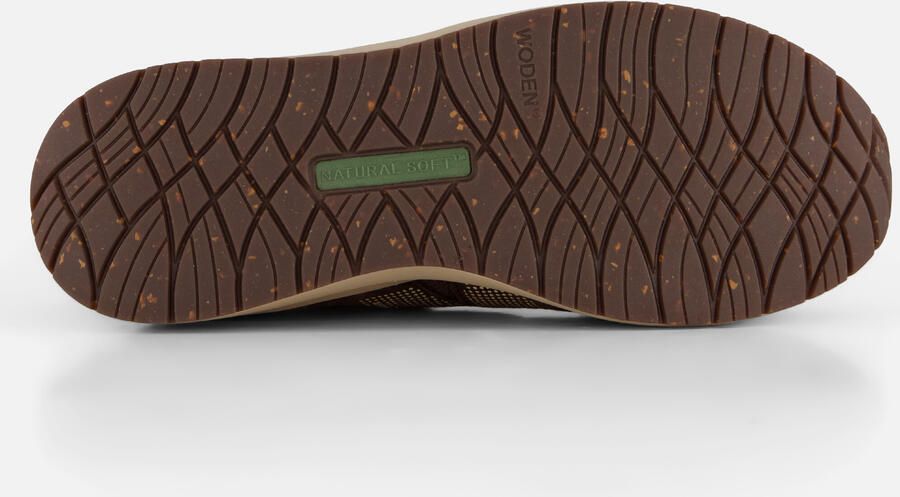 Woden Rigmor Open Mesh Sneakers bruin - Foto 5