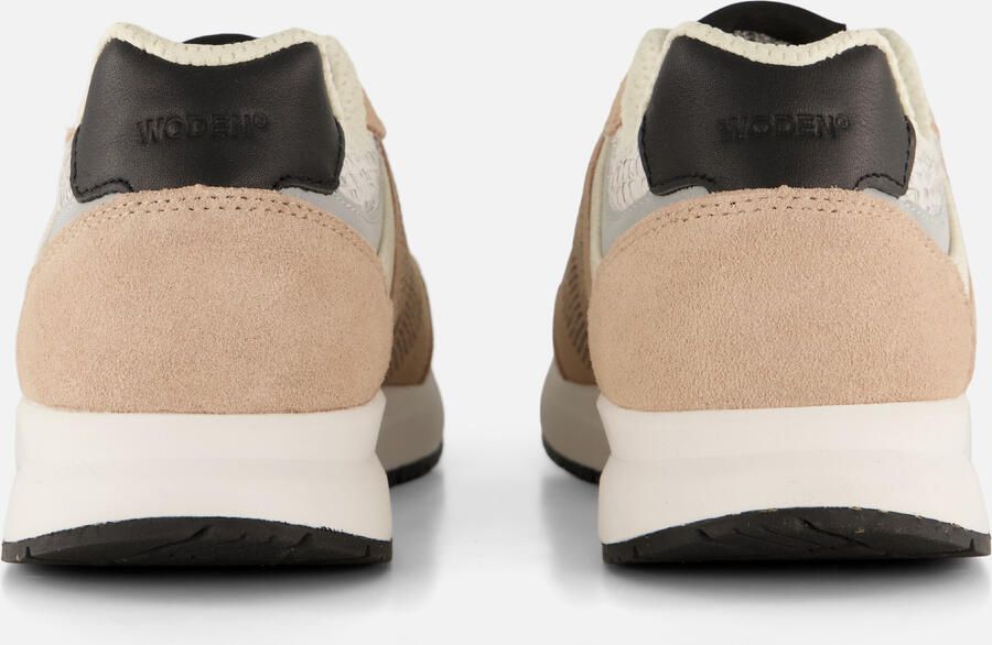 Woden Rigmor Open Mesh Sneakers Dames Beige - Foto 3