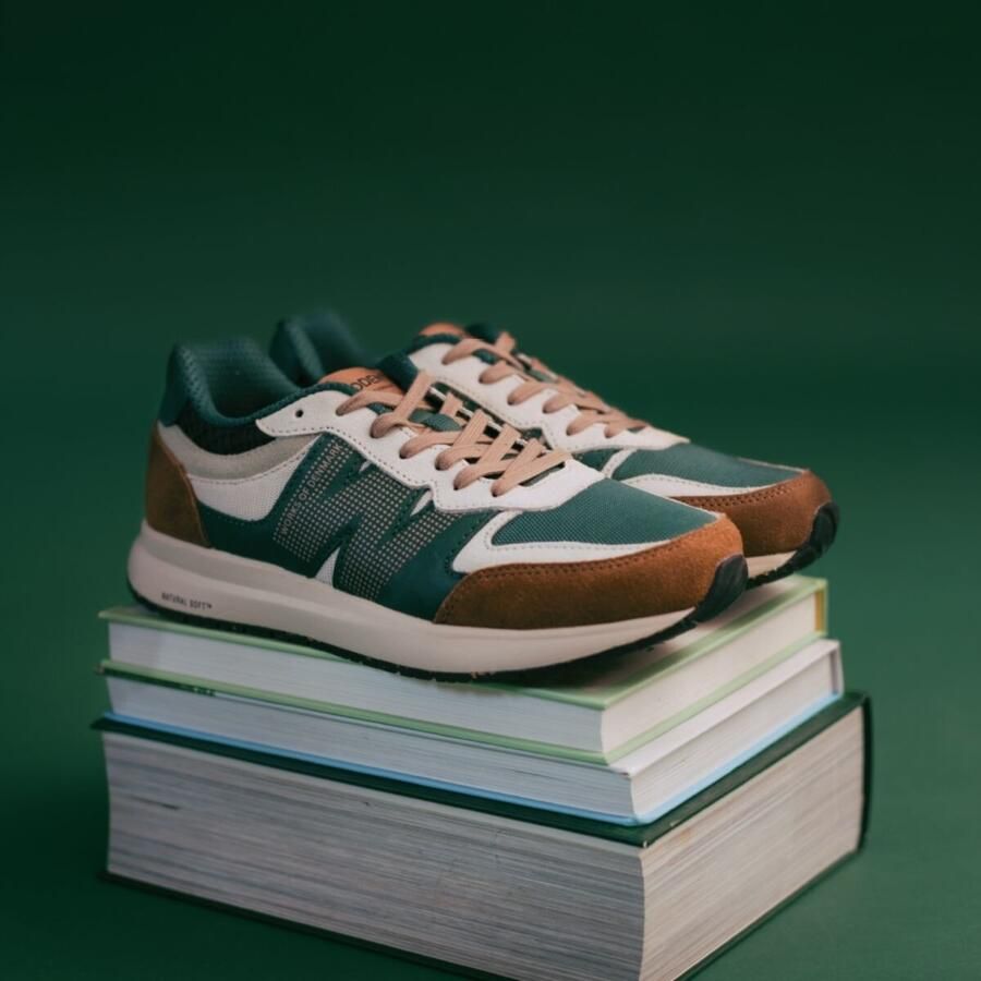 Woden Rigmor Sneakers cognac Suede Dames - Foto 2
