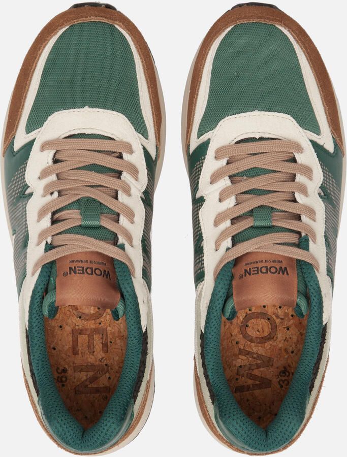 Woden Rigmor Sneakers cognac Suede Dames - Foto 3