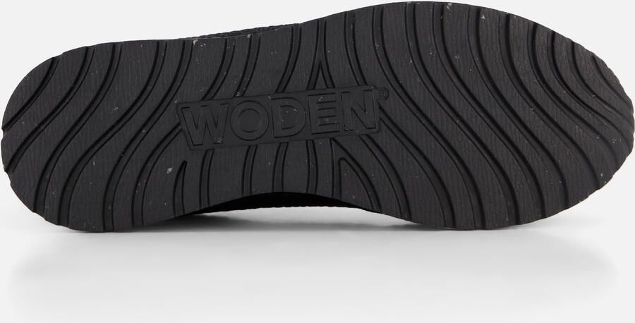 Woden Ronja Croco leren sneakers met crocoprint zwart - Foto 7
